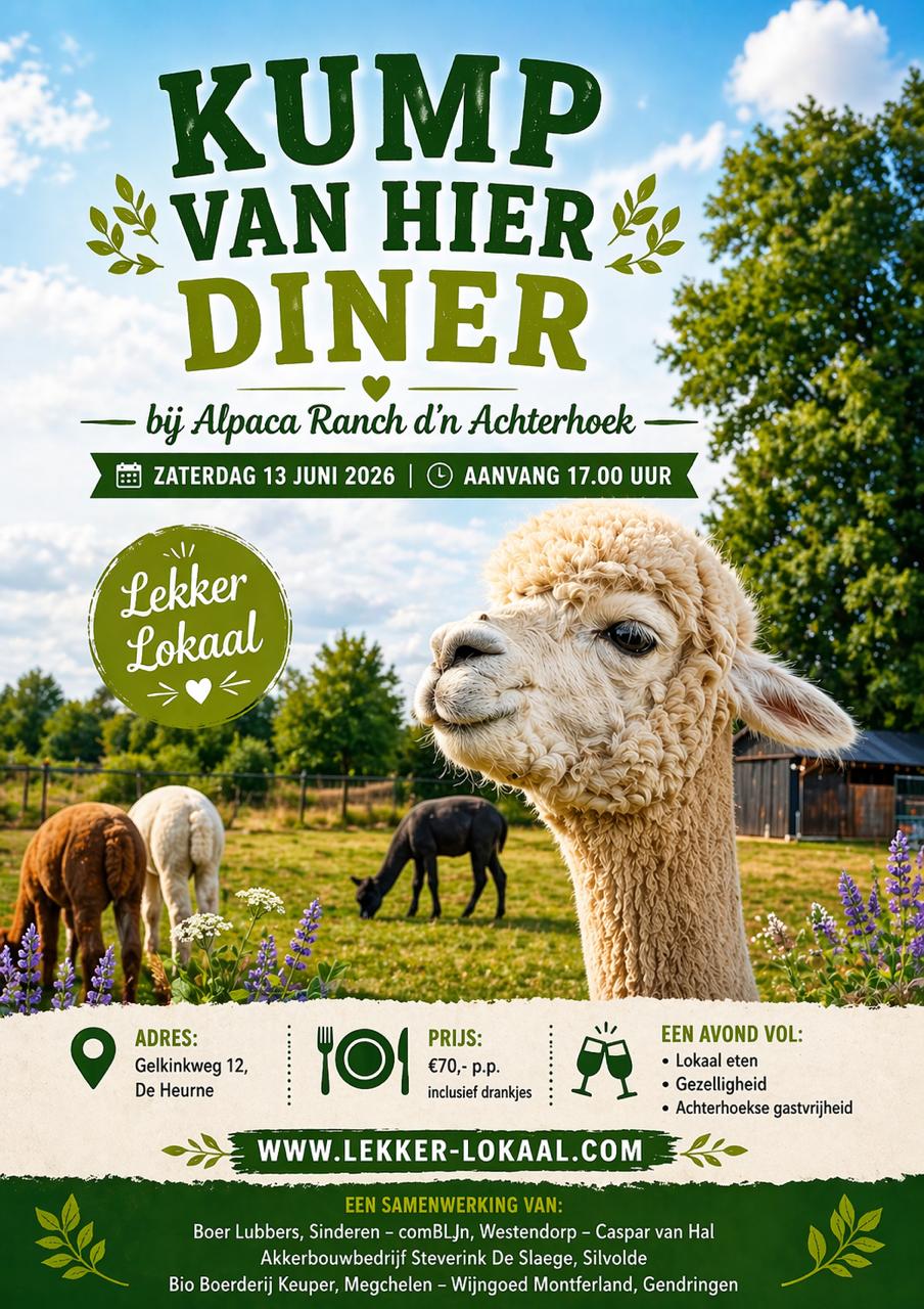 Kump Van Hier Alpaca Ranch d'n Achterhoek